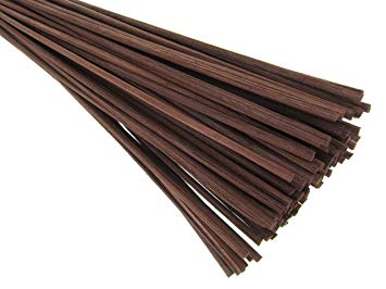 Breath Me TM 25pcs Warm Brown Natural Replacement Reeds 12 inch for Essential Oil Reed Diffusers
