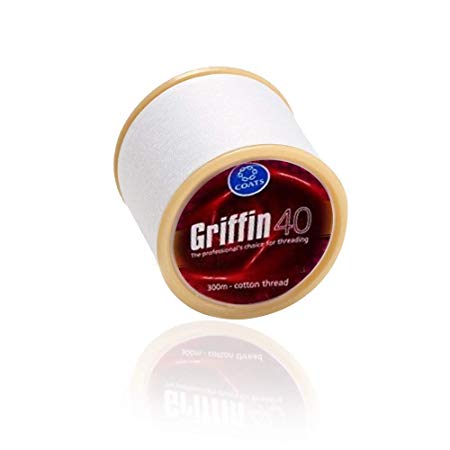 2 Spools X 300m Griffin 40 TKT Cotton Eyebrow Thread Facial Hair Removal - India