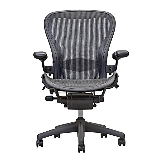 Herman Miller Aeron Chair Fully Loaded Carbon Black