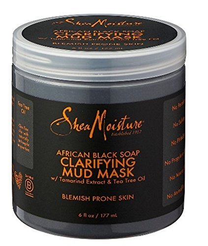 SheaMoisture African Black Soap Clarifying Mud Mask 6 oz by Home Comforts