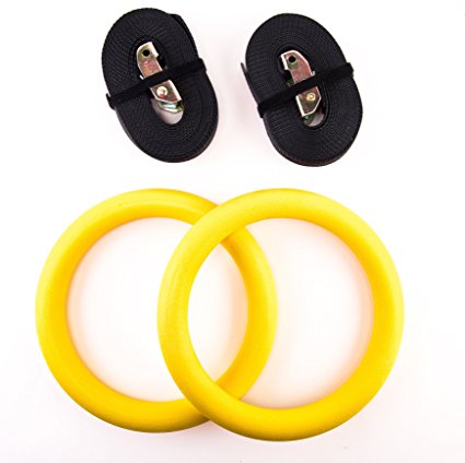 Faswin Gymnastic Rings for Full Body Strength and Crossfit Training