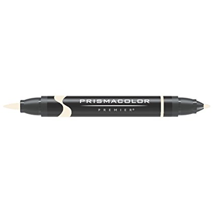 Prismacolor Premier Double-Ended Brush Tip Markers Brick White 079 (1773254)