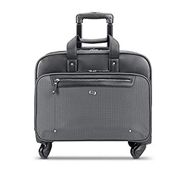 Solo Gramercy Park 17.3 Inch Rolling Laptop Case, Grey