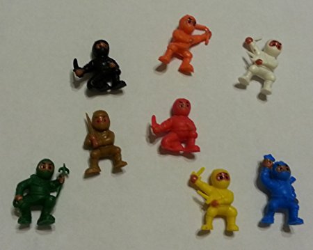 Ninja Toy Figures - Lot of 20 Tiny Figures