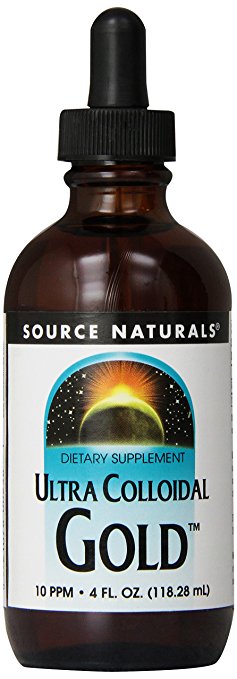 Source Naturals Ultra Colloidal Gold Liquid, 4 Ounce