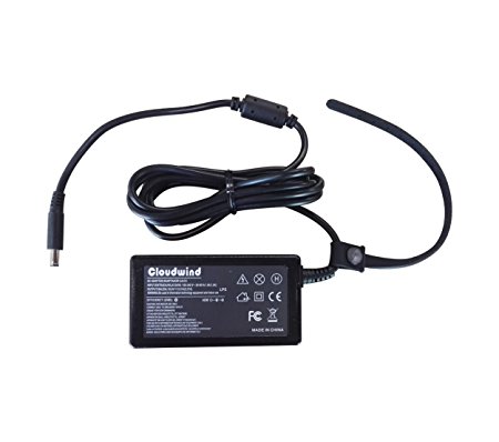 Cloudwind 45w 19.5V 2.31A Replacement AC adapter Power Cord Supply for Dell Notebook Inspiron 14 (7437), XPS 11, XPS 12, XPS 12 MLK, XPS 13, XPS 13 (9333), XPS 13 Classic