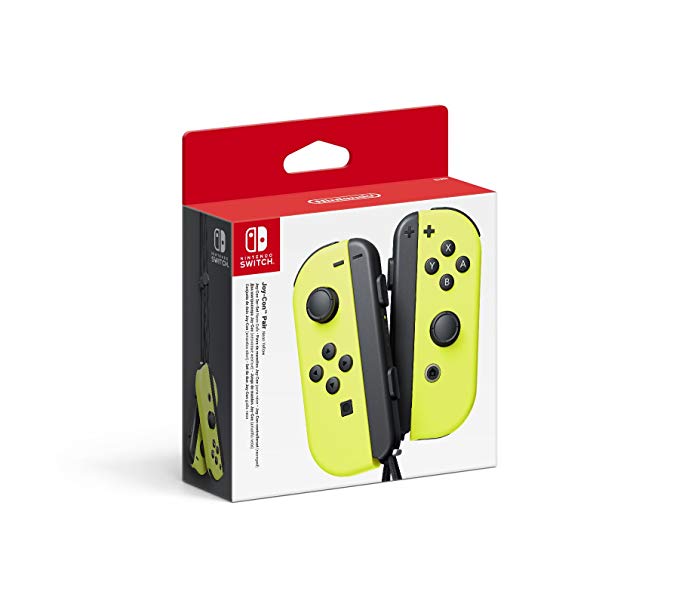 Nintendo Switch Joy-Con Controller Pair - Neon Yellow (Nintendo Switch)