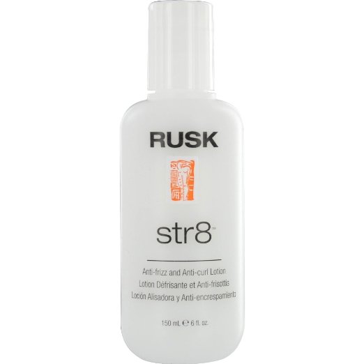 Rusk by Rusk Straight Anti Frizz Anti Curl Lotion for Unisex, 6 Ounce