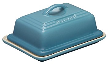 Le Creuset Heritage Stoneware Butter Dish, Caribbean