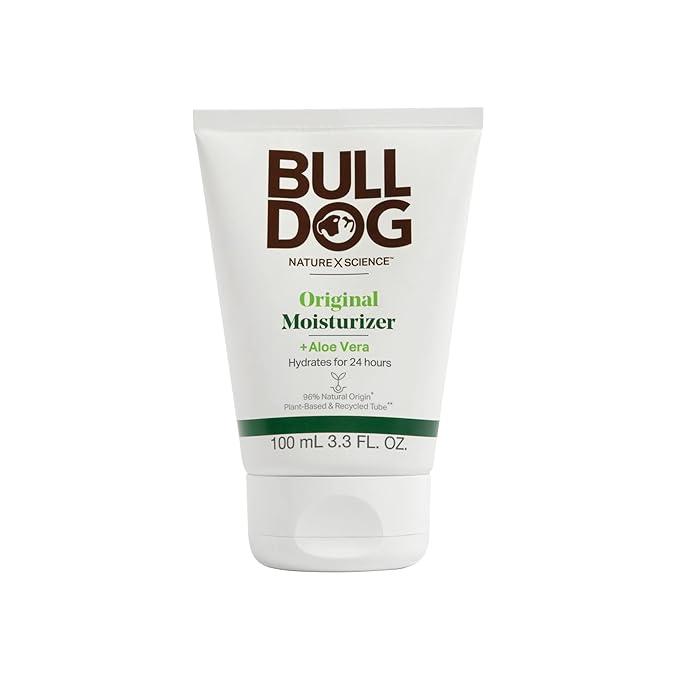 Bulldog Mens Skincare and Grooming Bulldog Skincare and Grooming For Men Original Face Moisturizer, 3. 3 Ounce