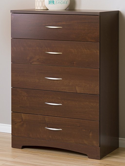 South Shore Step One 5-Drawer Chest, Sumptuous Cherry