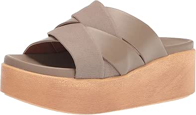 Lucky Brand Women's Dikona Wedge Sandal, Dune, 10