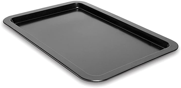 Cookie Sheet Tray 17” Made of Non-Stick Black Aluminum for Home Kitchen and Catering