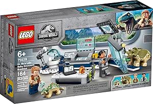 LEGO 75939 Jurassic World Dr. Wu's Lab: Baby Dinosaurs Breakout Toy with Owen Minifigure