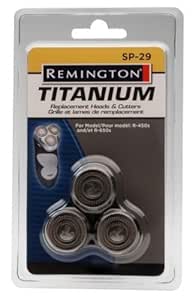 Remington SP-29 Replacement Cutters and Heads, Silver