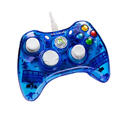 Rock Candy Wired Controller - Blueberry Boom (Xbox 360)