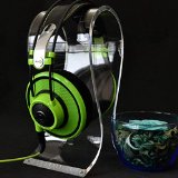 PWOW Universal Clear Omega HeadphoneHeadset Showing Stand - Sweet Gift for Valentine