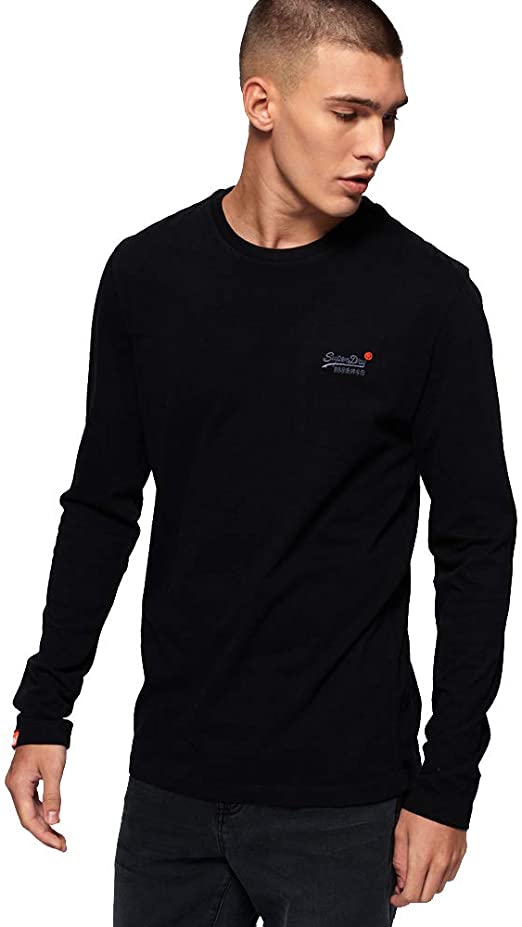 Superdry Men's O L Vintage Embroidery L/S Tee Long Sleeve Top