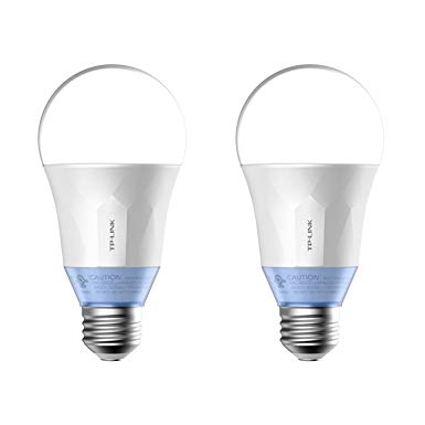 TP-Link Smart WiFi LED 11W Dimmable White Bulb with Voice App Control LB120 (2 Pack)