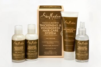 Shea Moisture Yucca and Baobab Thickening and Volumizing Hair Care System