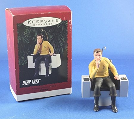 QXI5539 Captain James T. Kirk Star Trek 1995 Hallmark Keepsake Ornament