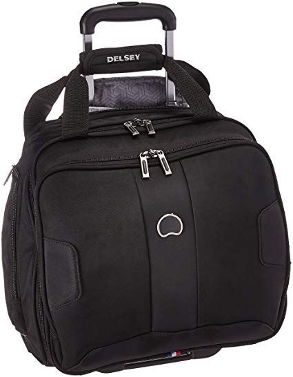 Delsey Luggage Sky Max 2 Wheeled Underseater, Black