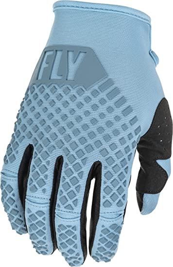 Fly Racing 2022 Kinetic Gloves (Light Blue, Medium)