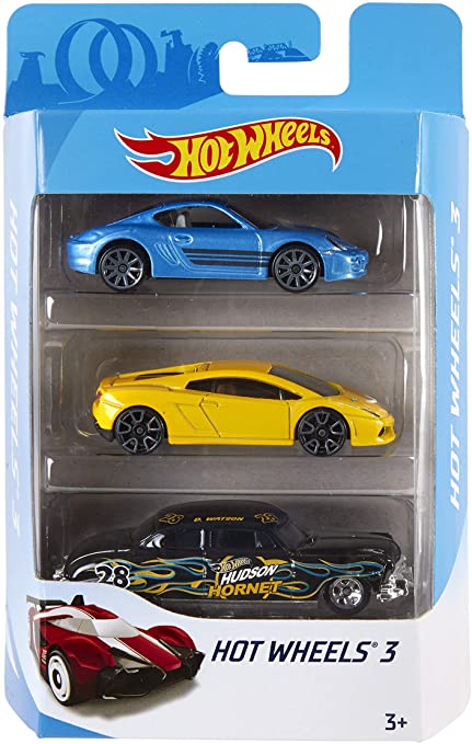 Hot Wheels 3-Pack, [Styles May Vary]