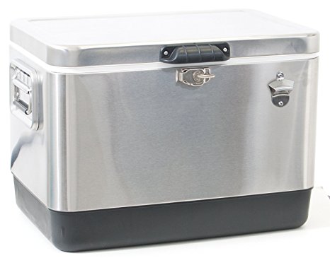 Rio Creations 54 Qt Stainless Cooler