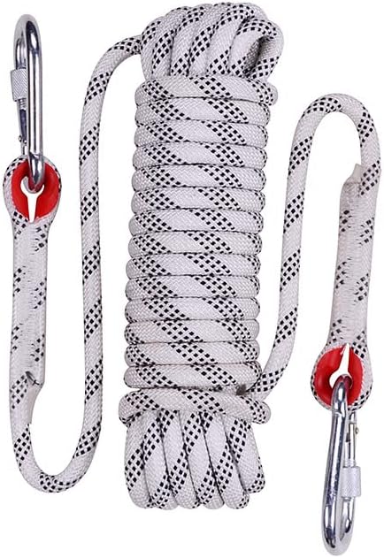 NorthPada High Strength Polyester Rock Static Climbing Rope, Boat Anchor Marine Rope, Dock Lines, Arborist Bull Rope, Tree Cutting/Climbing Rope, Hoist Rigging Line