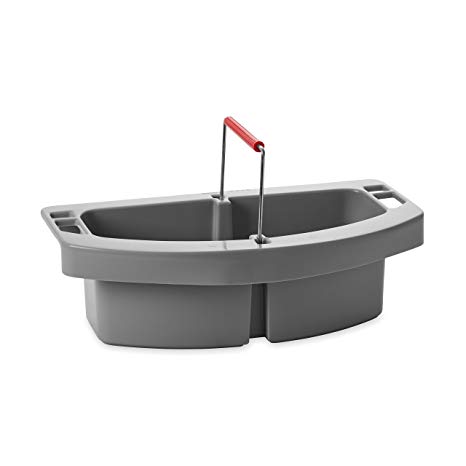 Rubbermaid Commercial Maid Cleaning Caddy, Gray, FG264900GRAY