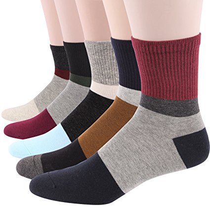 RioRiva Men's Dress Socks Mid-Calf Organic Cotton Luxury Comfort