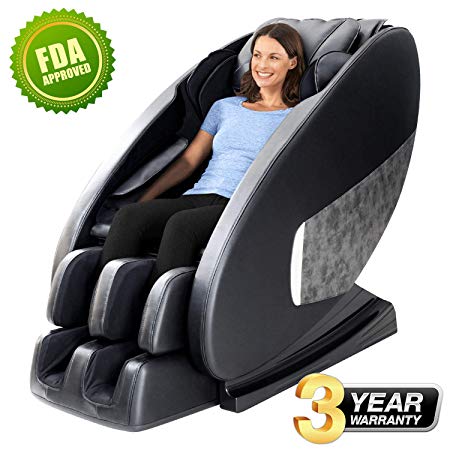 Massage Chairs Full Body Airbag Massage with 6 Massaging Techniques,Zero Gravity Positioning,Lower Back Heat Therapy, and Foot Roller