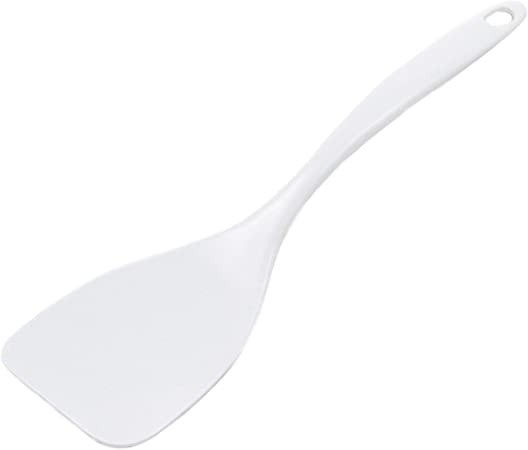 Chef Craft Basic Melamine Spatula/Turner, 11.25 inch, White