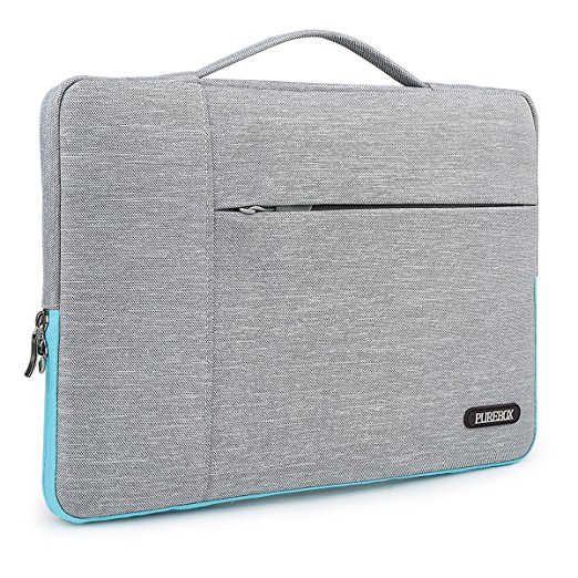 PUREBOX Laptop Sleeve 13-13.3 Inch Protective Carrying Case Bag for 12.9 iPad Pro / MacBook Air / MacBook Pro Briefcase Handbag, Light Grey
