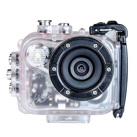 Intova HD2 Waterproof 8MP Action Camera with Built-in 150-Lumen Light and Remote Control