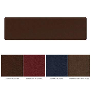 NewLife by GelPro Utility Comfort Mat, 20" x 72", Leather Grain Truffle