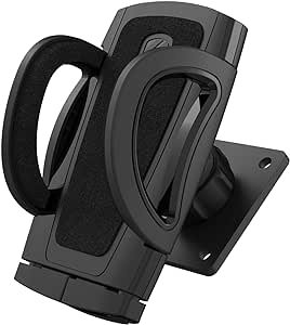 Scosche UH2AMPS Non-Magnetic Universal Cell Phone Holder with AMPS Mounting Plate ProClip Vehicle Specific Mount Bases, Hands-Free Car Mount Compatible with iPhone 15/14/13/12/Pro/Pro Max