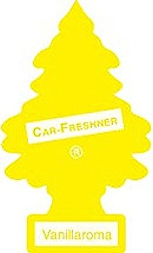 12 Pack Car Freshner 10105 Little Trees Air Freshener Vanillaroma Scent - Single Tree per Package