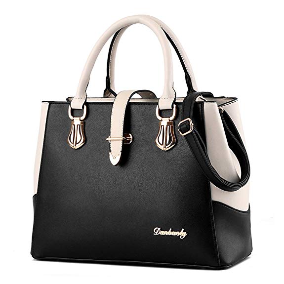 Tibes Ladies PU Leather Handbag with Shoulder Strap