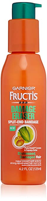 Garnier Fructis Damage Eraser Split-End Bandage Leave-in Treatment for Distressed, Damaged hair, 4.2 fl oz