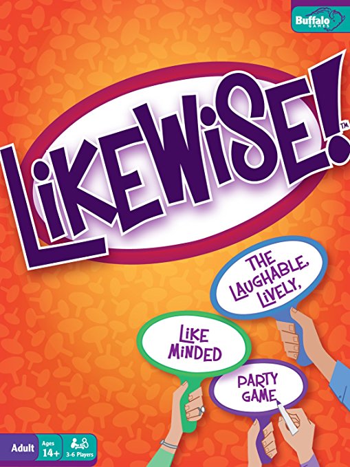 LIKEWISE! The laughable, lively like-minded party game!