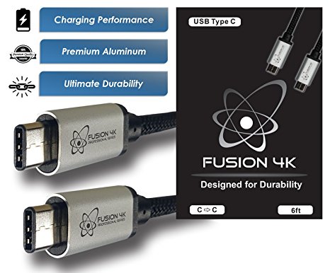 Fusion4K USB Type C to USB Type C SuperSpeed (6 feet) - Professional Series