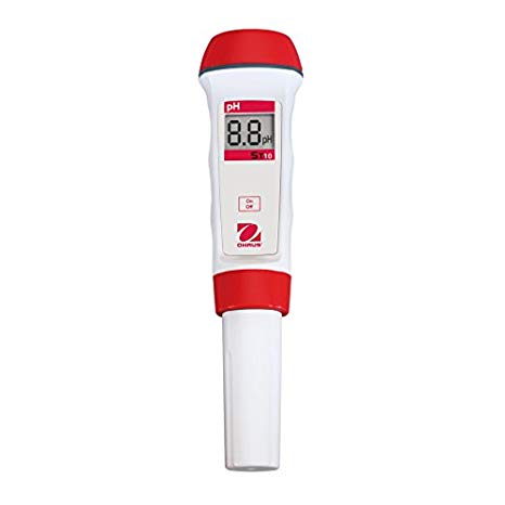 Ohaus ST10 pH Pen Meter, Waterproof, 0.1 pH