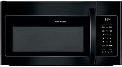 Frigidaire FFMV1846VB 30" Black Over the Range Microwave with 1.8 cu. ft. Capacity, in Black