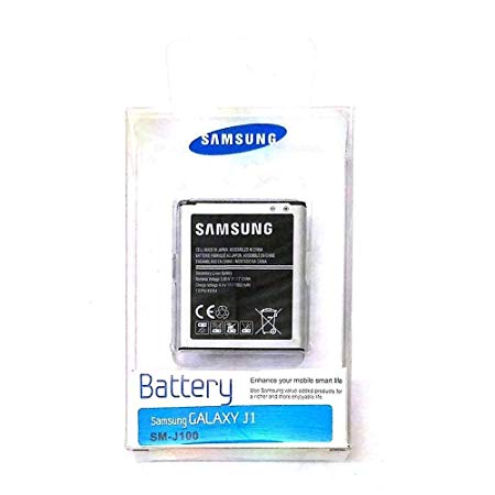 Li-ion Battery for Samsung Galaxy J1 SM-J100H 1850 mAh 3.8 V 7.13Wh IND (Supplied in PlyBag)
