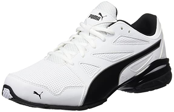 Puma Mens Tazon Modern SL FM Puma White-Puma Black Running Shoe- 11 UK (19029608)