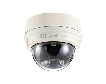 LevelOne FCS-3081 Day/Night 2-Megapixel PoE Dome Network Camera