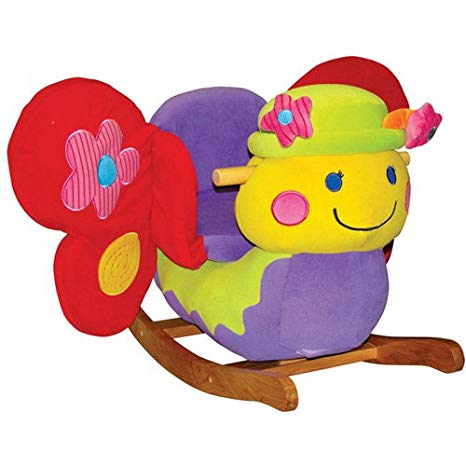 Charm Company Butterfly Rocker with Musical Sound