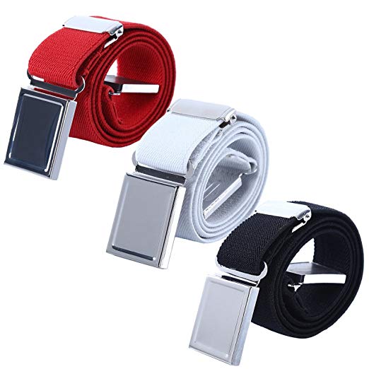 AWAYTR Kids Magnetic Belts for Boys - 3 Pieces Toddler Belts for Boys and Girls